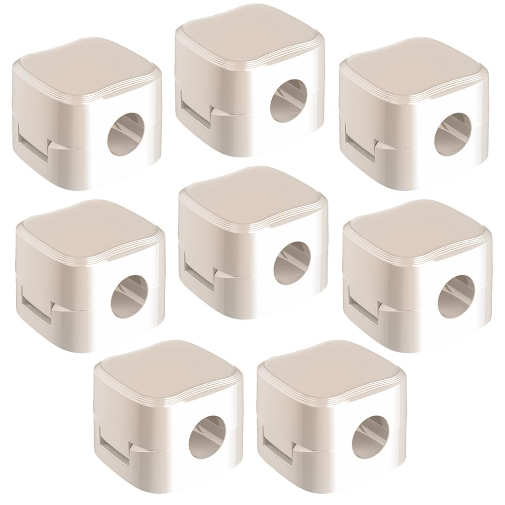 HASTHIP 8 Pack Magnetic Cable Organizer Cable Clips - 6.8mm Slot Cord Holder, Under Desk Cable Management, Adhesive Wire Holder Keeper Organizer for Home Office Desk Phone Car Wall Desktop HASTHIP 8 Pack Magnetic Cable Organizer Cable Clips - 6.8mm Slot Cord Holder, Under Desk Cable Management, Adhesive Wire Holder Keeper Organizer for Home Office Desk Phone Car Wall Desktop